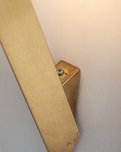 GILT METAL SCONCE, 1970s