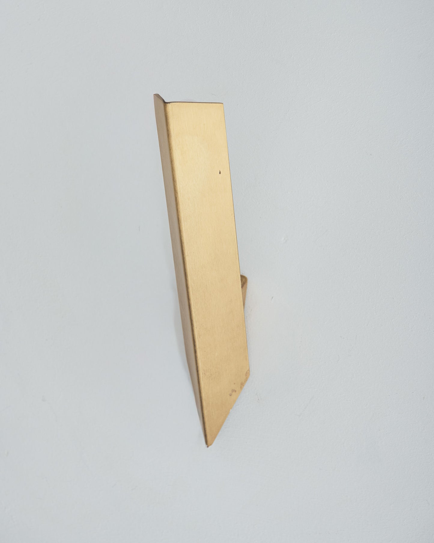 GILT METAL SCONCE, 1970s
