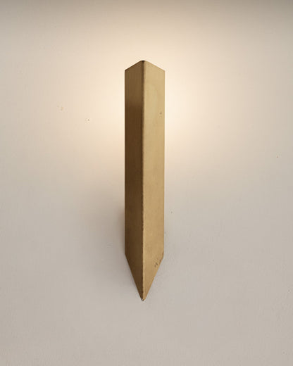 GILT METAL SCONCE, 1970s