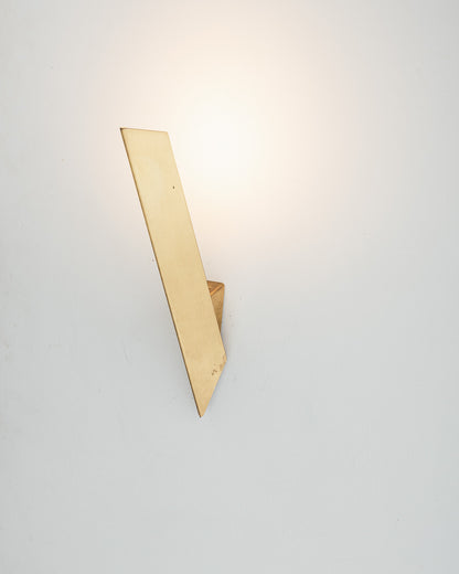 GILT METAL SCONCE, 1970s