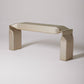 BANC "TUBE STOOL ZINC-PLATED"