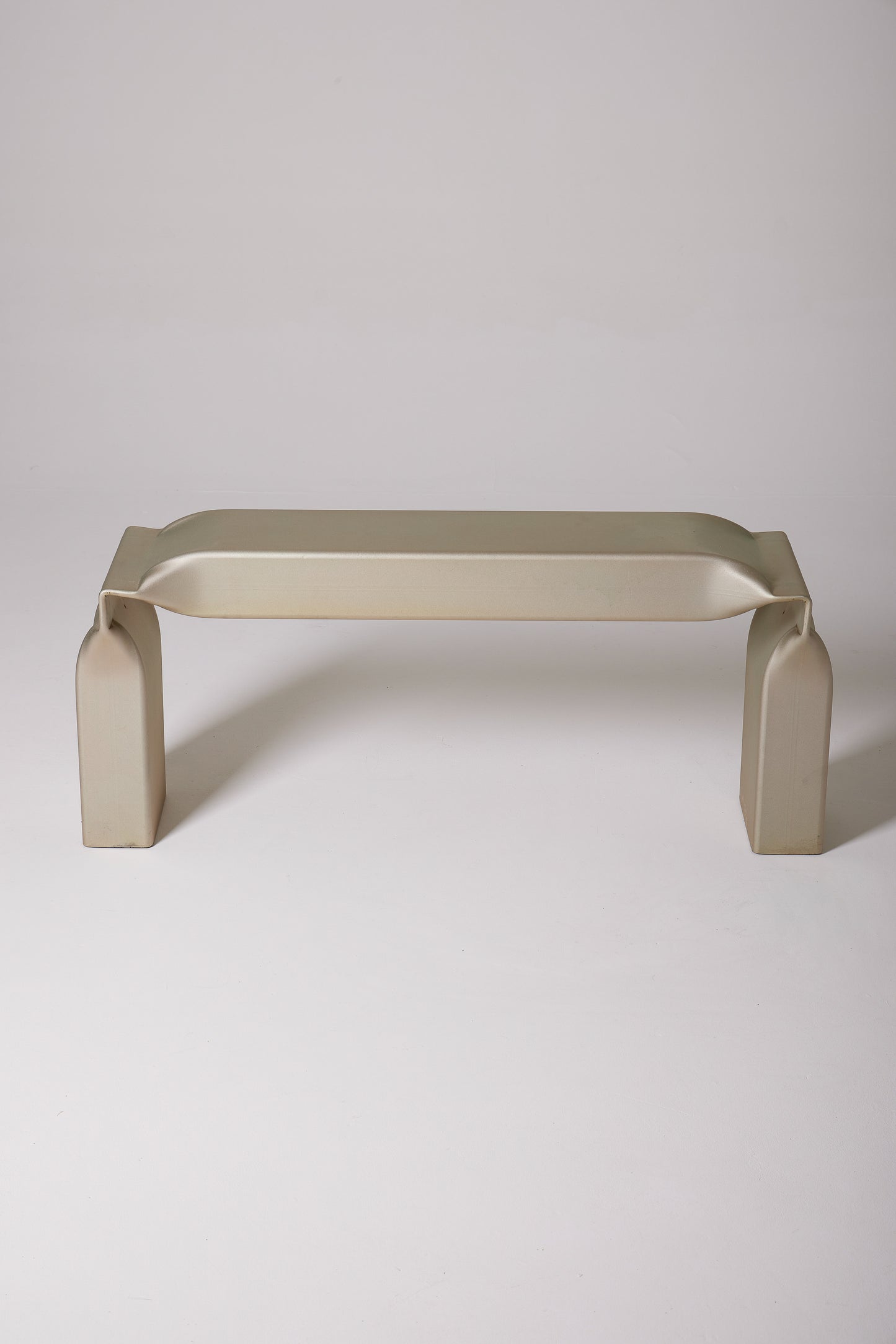 BANC "TUBE STOOL ZINC-PLATED"