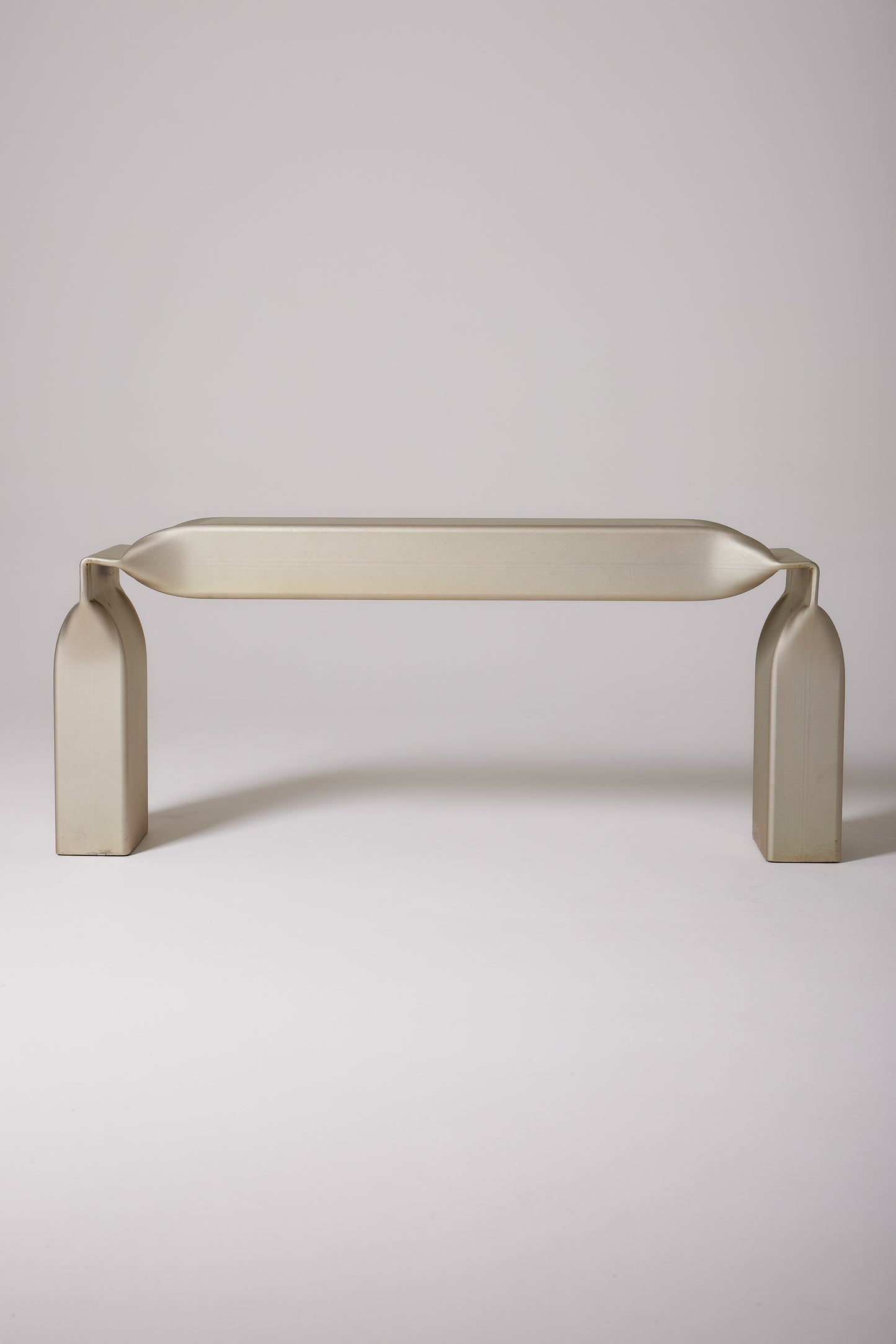 BANC "TUBE STOOL ZINC-PLATED"