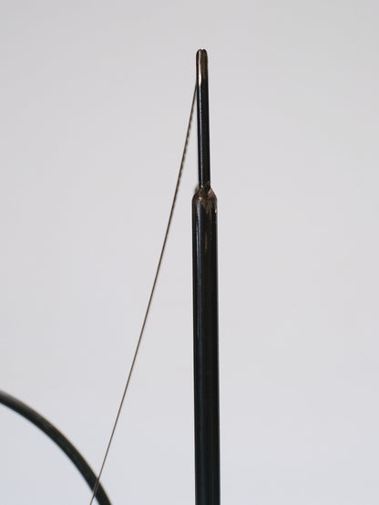 POST-MODERN METAL ARMCHAIR, ANDERL KAMMERMEIER, 1980s