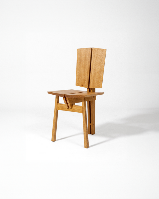 CHAISE TORII EN CHÊNE MASSIF