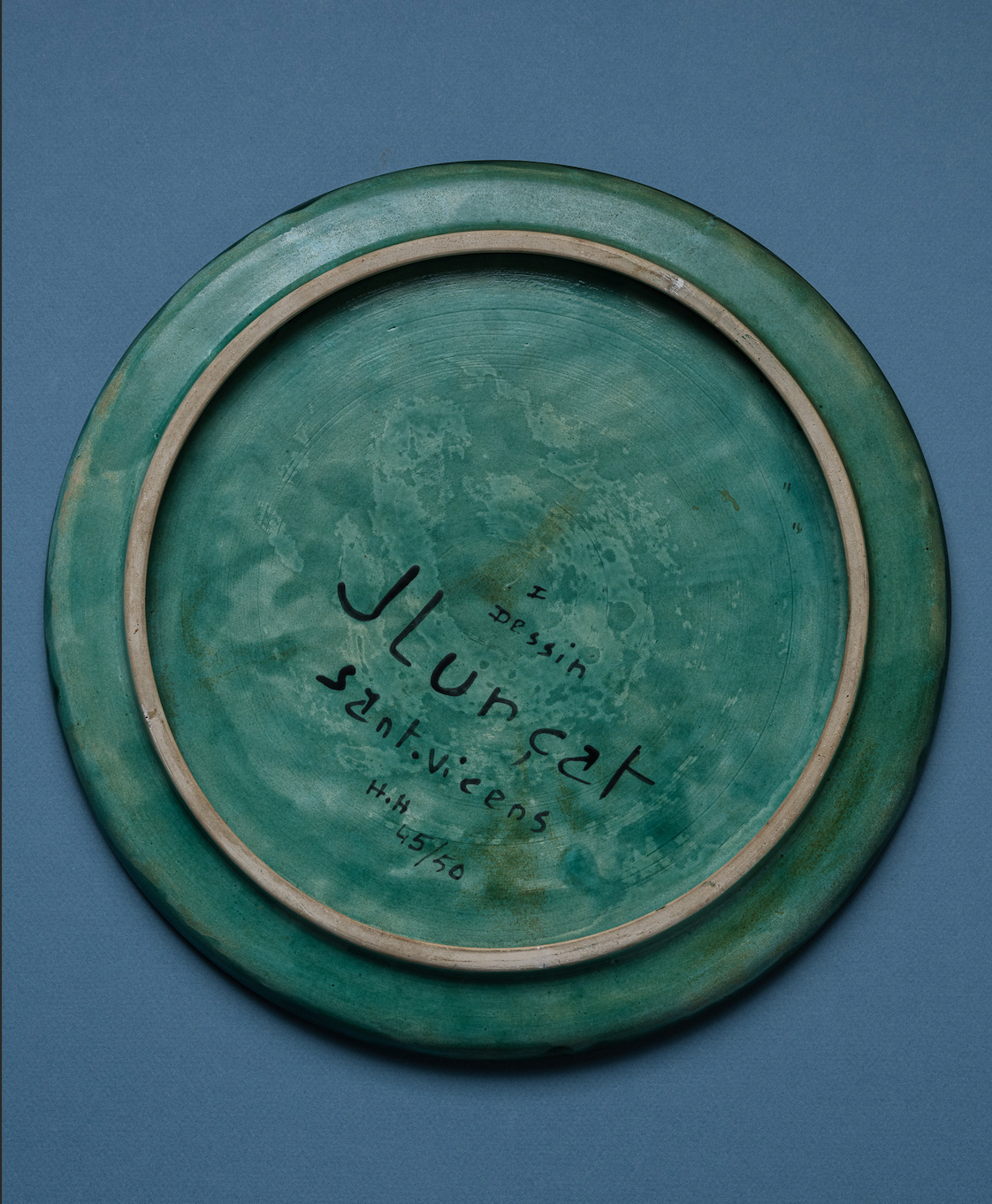 Ceramic plate, Jean Lurçat, 1950s