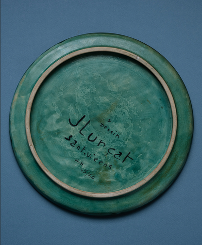 Ceramic plate, Jean Lurçat, 1950s