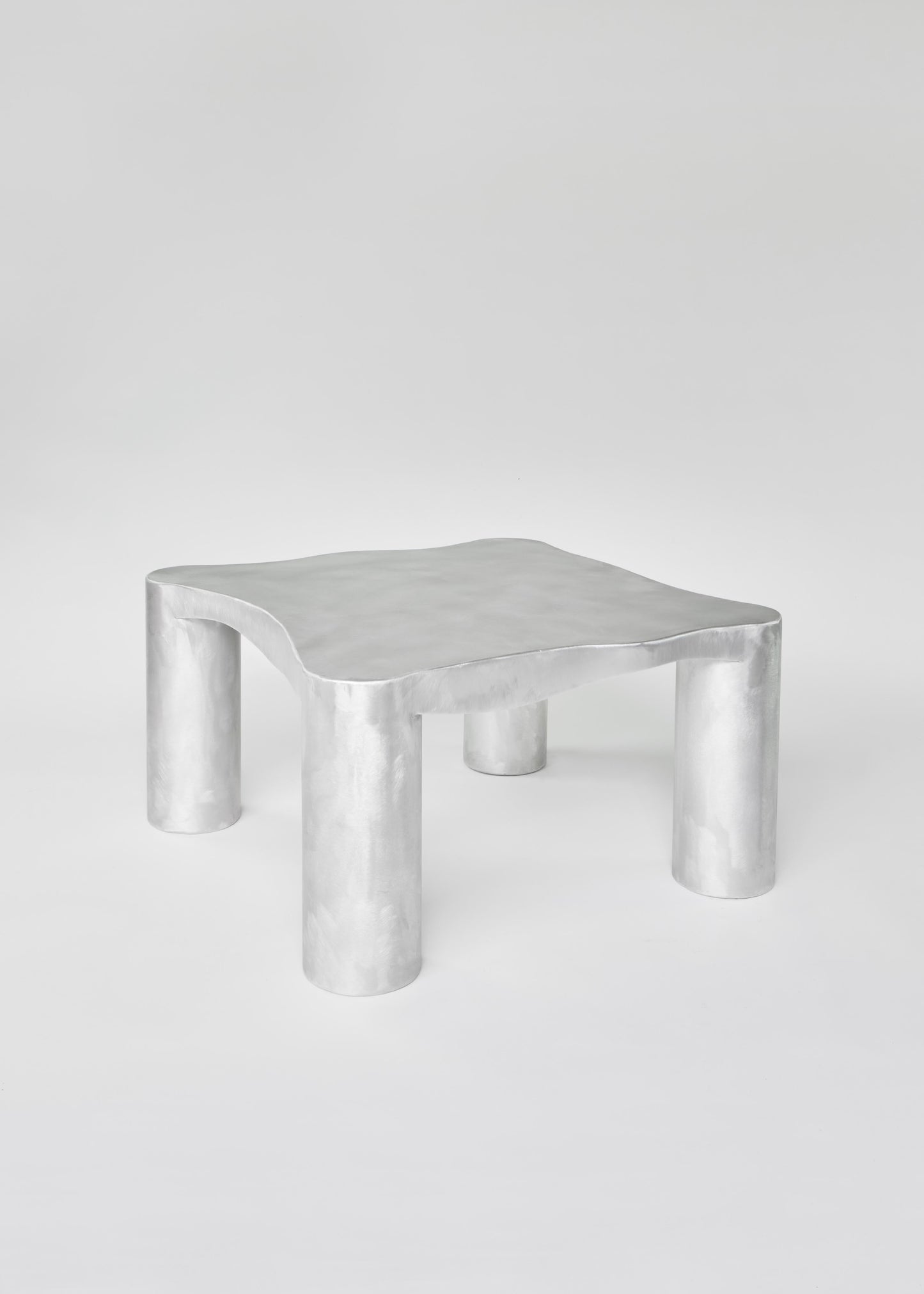 Aluminium coffee table