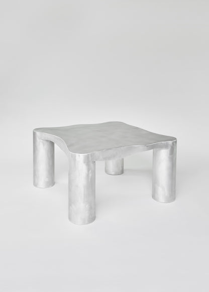 Aluminium coffee table