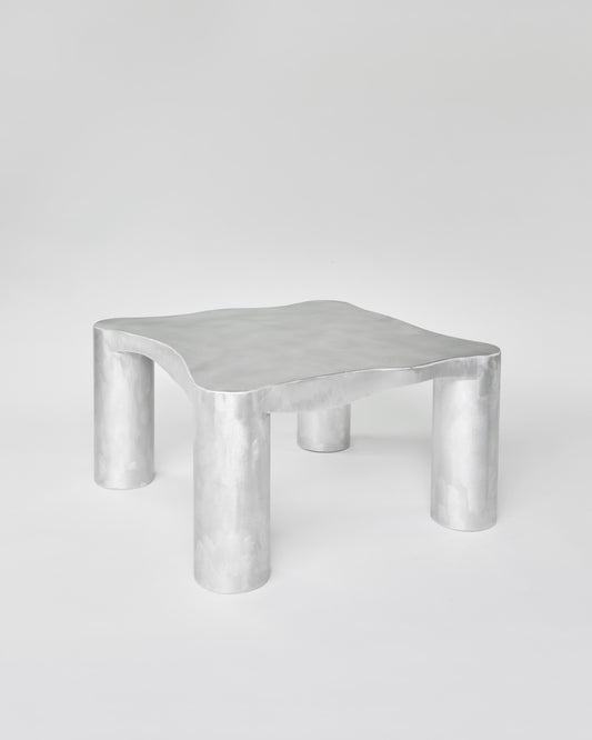 ALUMINUM COFFEE TABLE