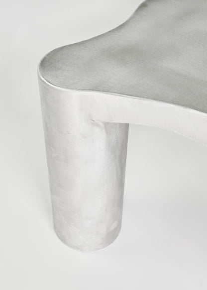 Aluminium coffee table