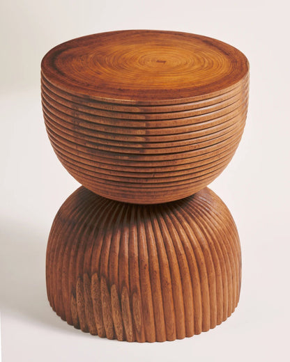Anuk wooden stool