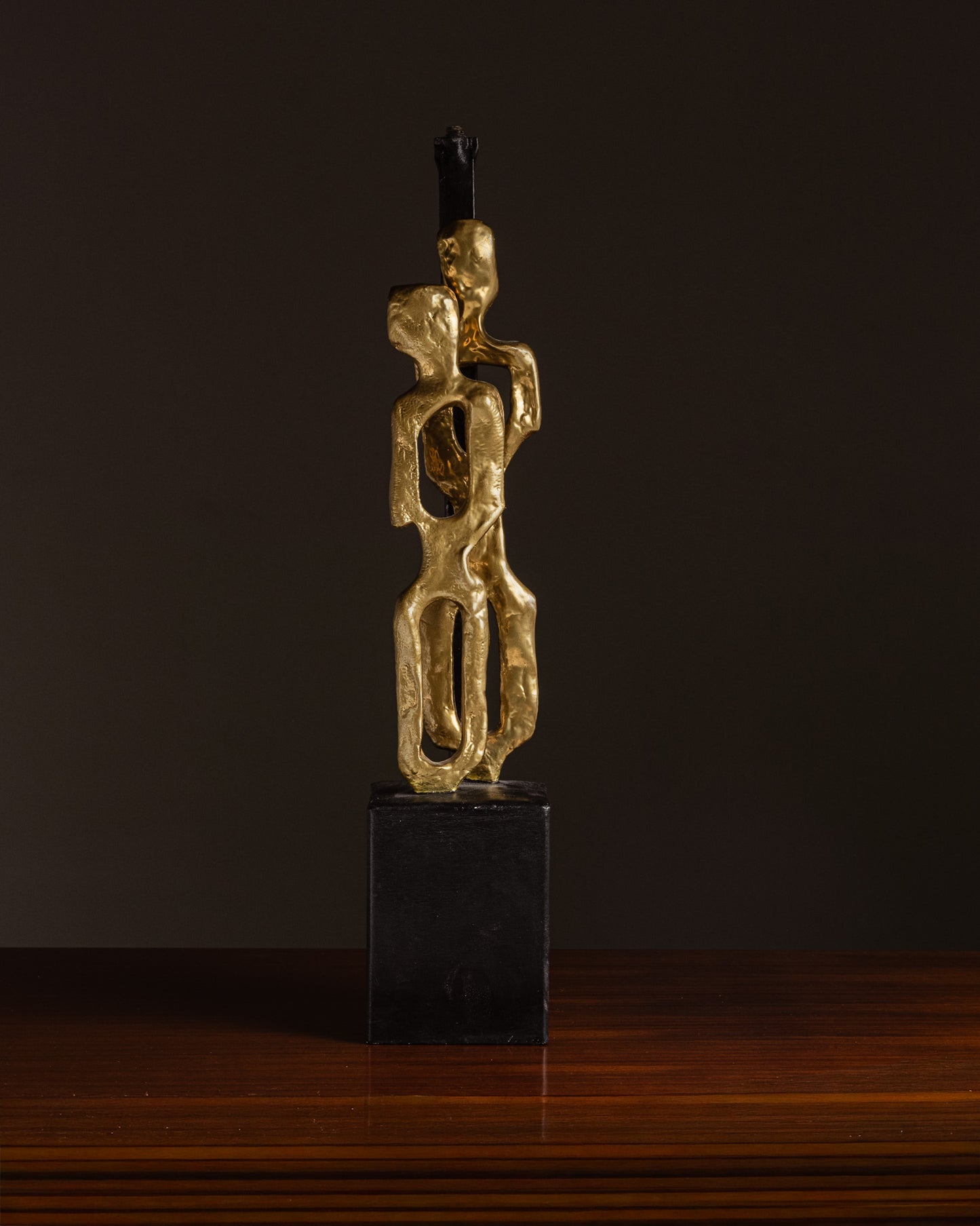 BRONZE SCULPTURE, PAPINEAU, 1970s