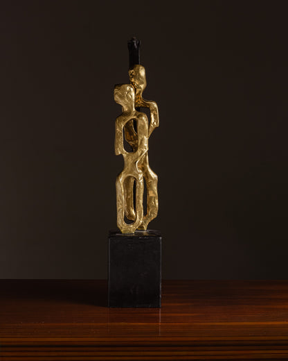 BRONZE SCULPTURE, PAPINEAU, 1970s