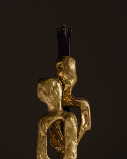 BRONZE SCULPTURE, PAPINEAU, 1970s