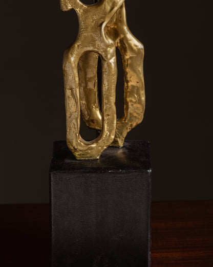 BRONZE SCULPTURE, PAPINEAU, 1970s