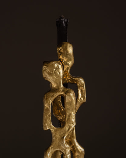 BRONZE SCULPTURE, PAPINEAU, 1970s