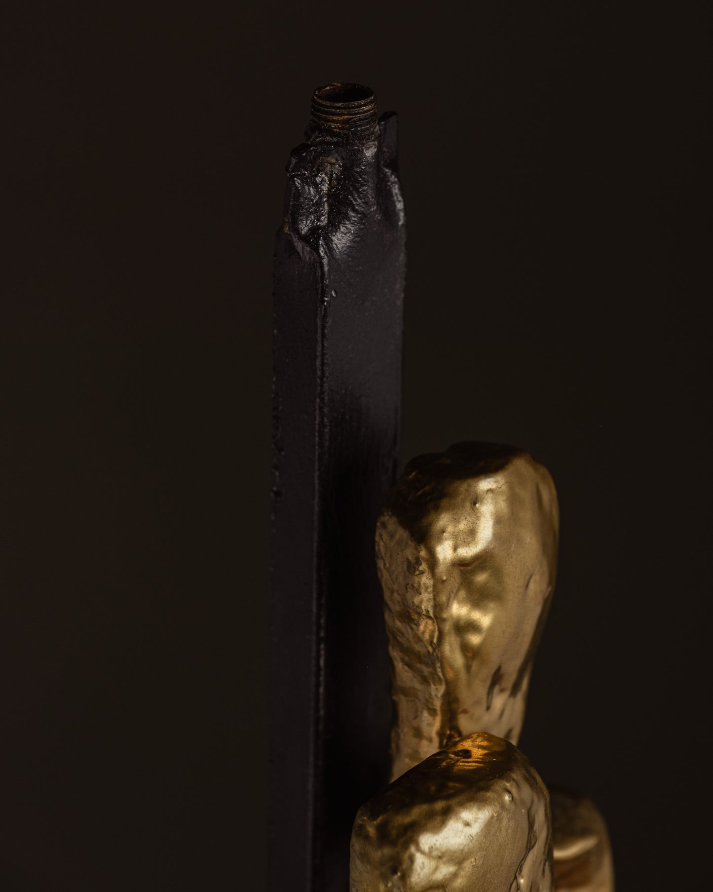 BRONZE SCULPTURE, PAPINEAU, 1970s