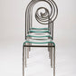 PAIR OF LUIGI SERAFINI “SUSPIRAL” CHAIRS, 1980s