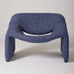 GROOVY ARMCHAIR BY PIERRE PAULIN, 1960s