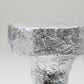 SILVER TRIPOD STOOL