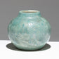 TURQUOISE CERAMIC VASE, 1940s