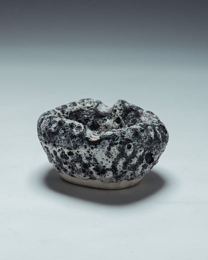 FAT LAVA CERAMIC ASHTRAY, VALLAURIS, 1960s