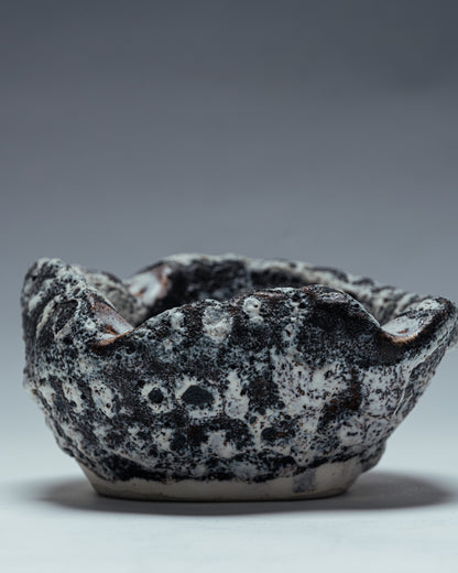 FAT LAVA CERAMIC ASHTRAY, VALLAURIS, 1960s