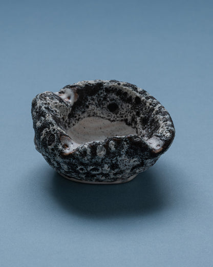 FAT LAVA CERAMIC ASHTRAY, VALLAURIS, 1960s