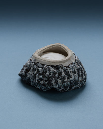 FAT LAVA CERAMIC ASHTRAY, VALLAURIS, 1960s