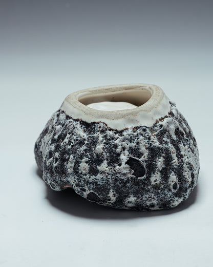 FAT LAVA CERAMIC ASHTRAY, VALLAURIS, 1960s