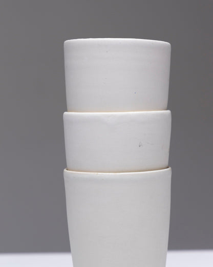 THREE KERAMOS CERAMIC CUPS, 1960s