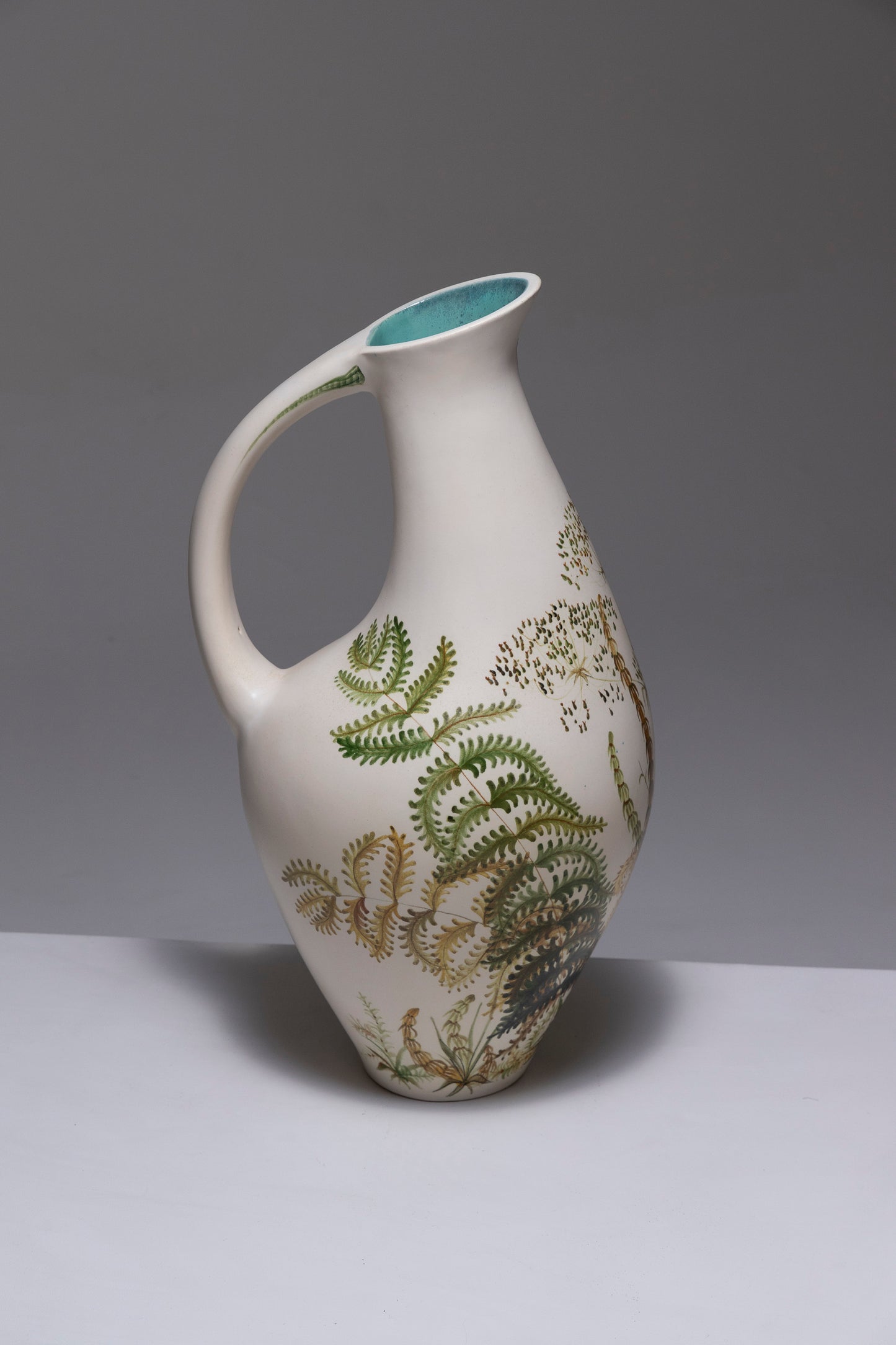 MONUMENTAL EARTHENWARE VASE, FERNAND ELCHINGER, 1950s