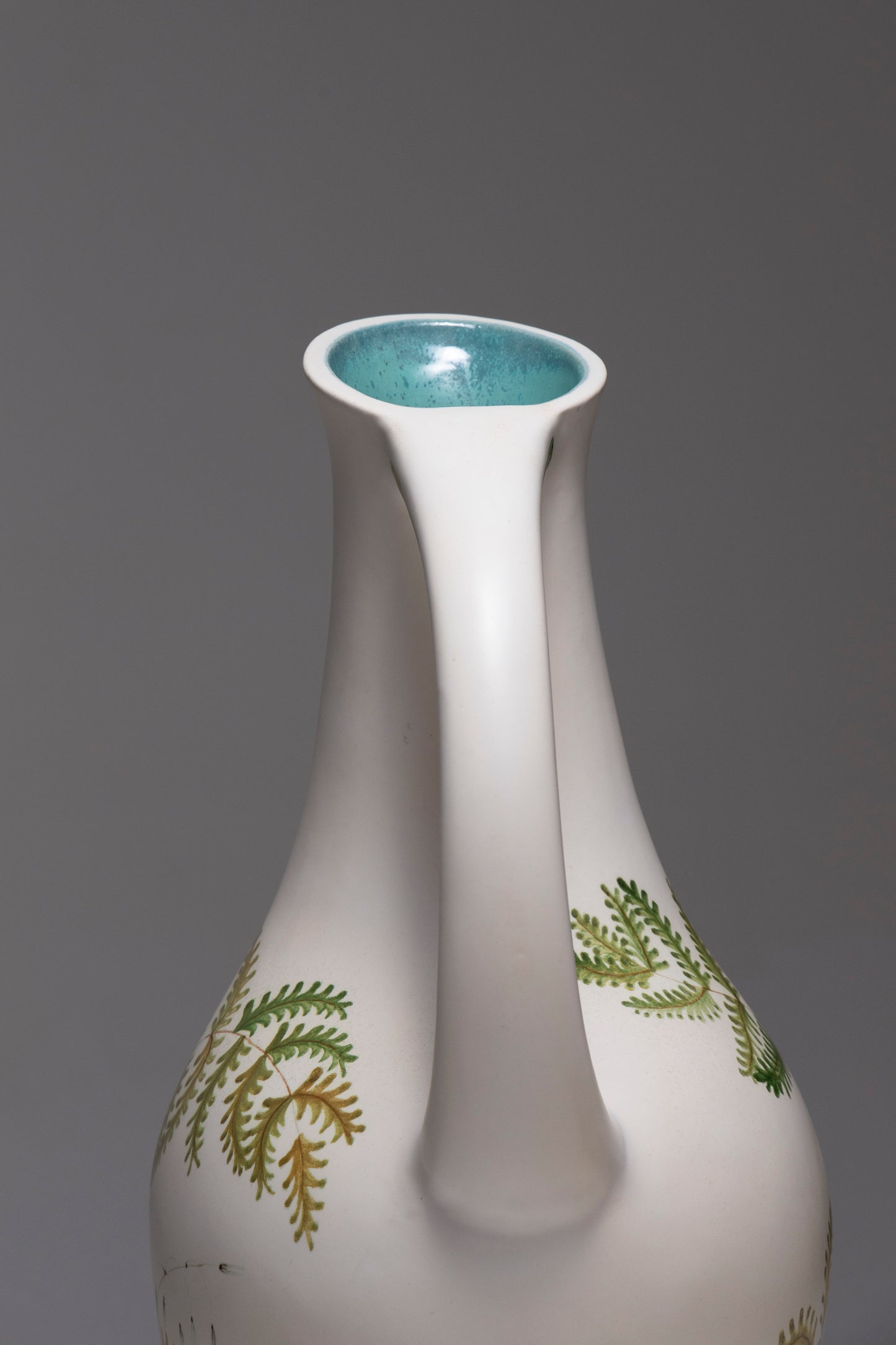 MONUMENTAL EARTHENWARE VASE, FERNAND ELCHINGER, 1950s