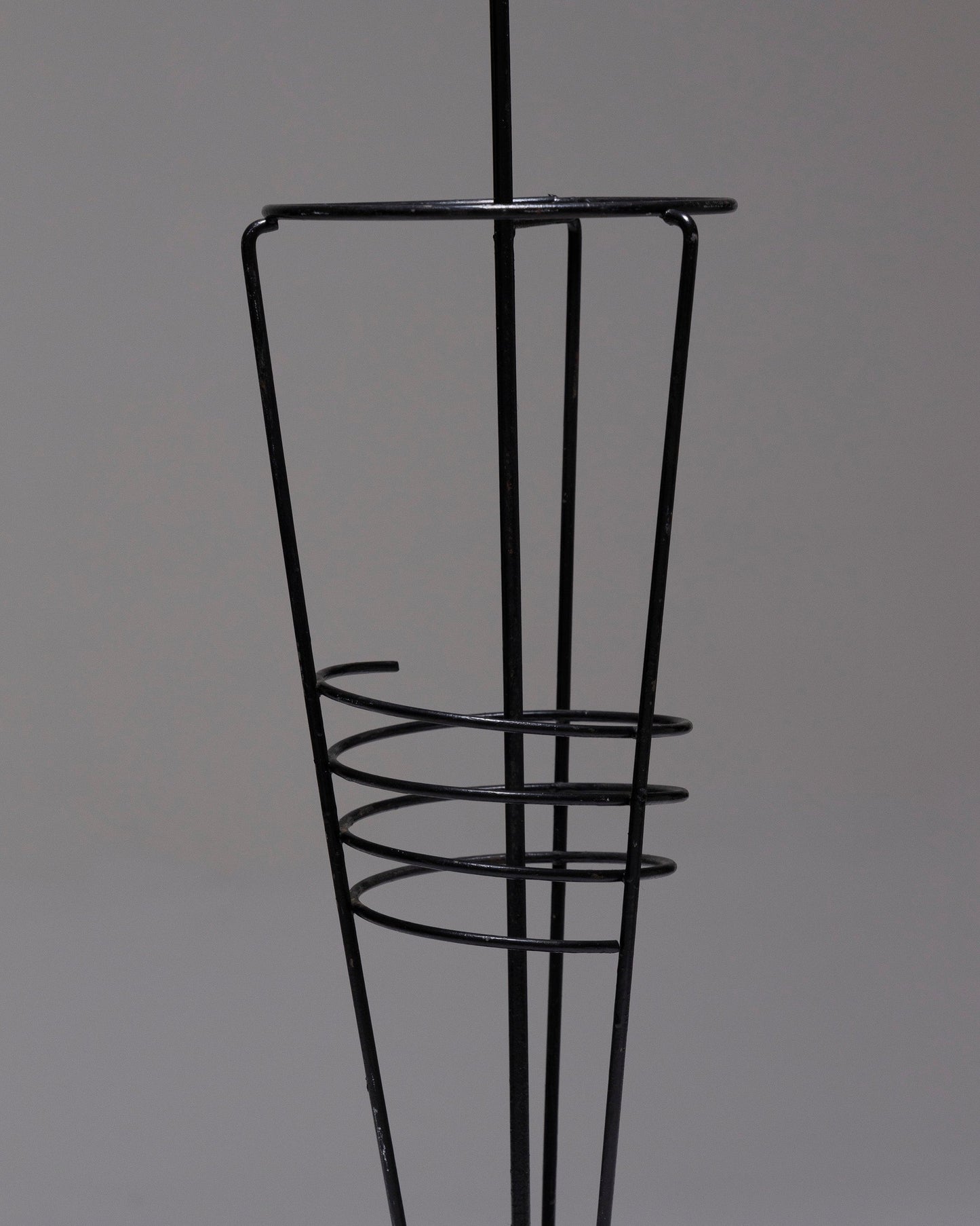 WROUGHT IRON UMBRELLA STAND, 1960s