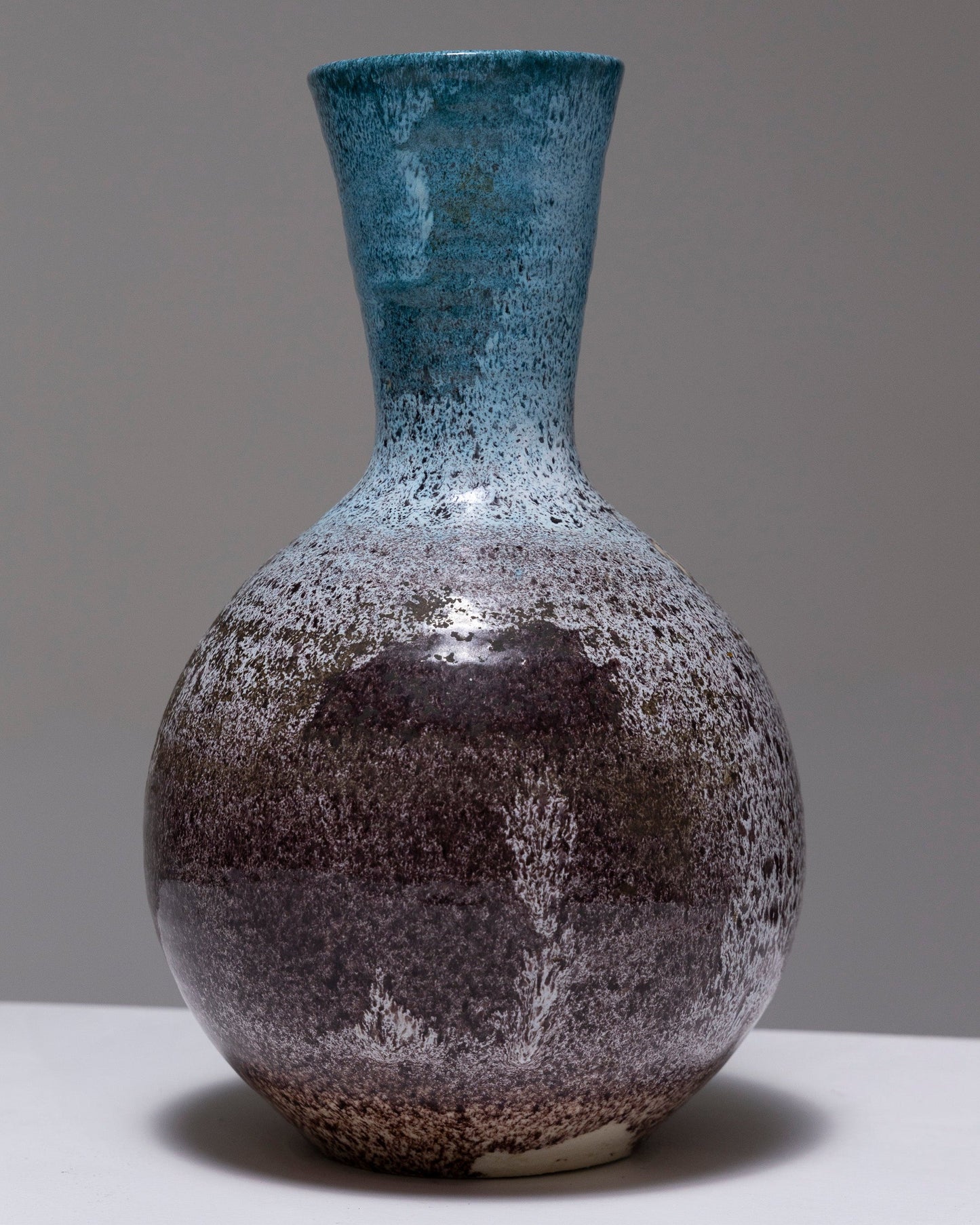 ACCOLAY EARTHENWARE VASE, 1950s