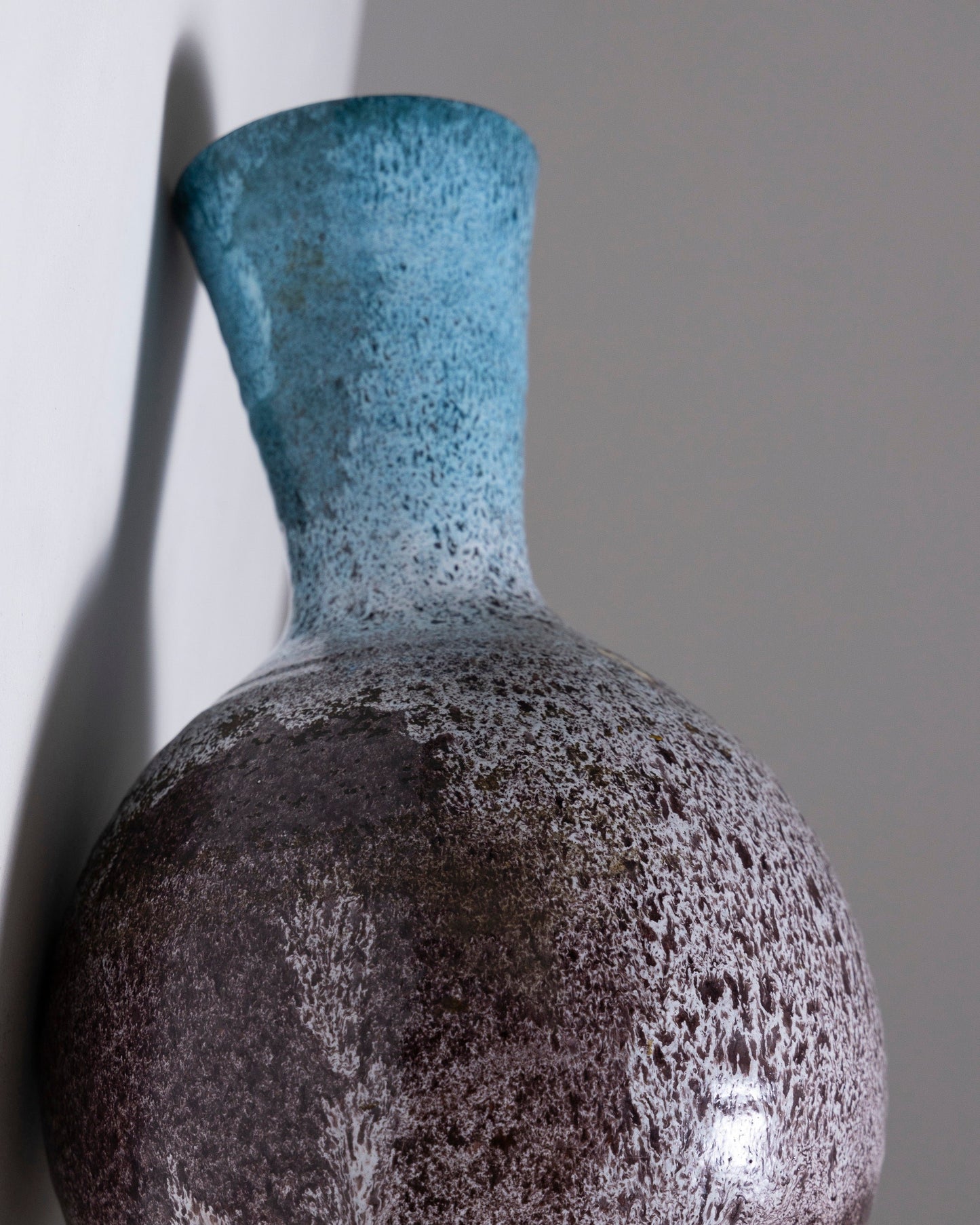 ACCOLAY EARTHENWARE VASE, 1950s