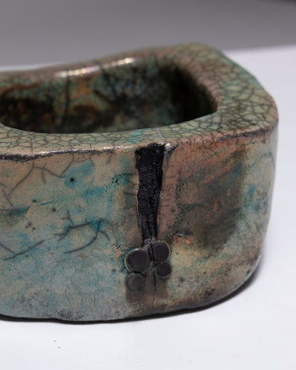 RAKU CERAMIC CUP, FRANÇOIS JARLOV, 1990s