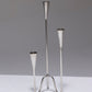 SCANDINAVIAN METAL CANDLESTICK, 1960s