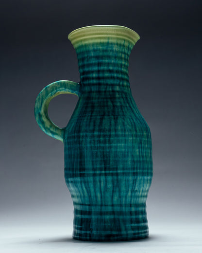 GRAND VASE/PICHET EN FAÏENCE, ACCOLAY, 1950s