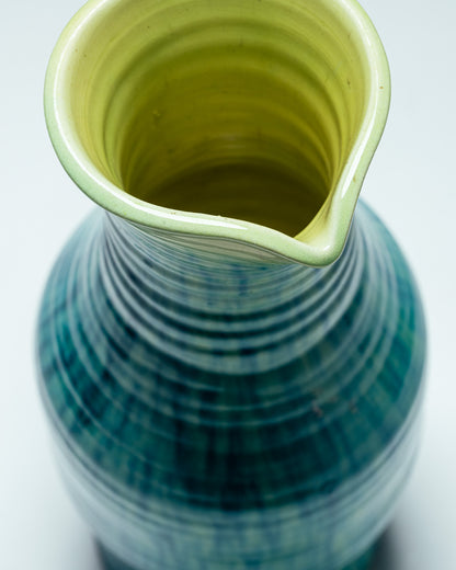 GRAND VASE/PICHET EN FAÏENCE, ACCOLAY, 1950s