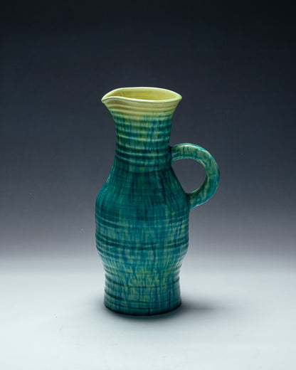 GRAND VASE/PICHET EN FAÏENCE, ACCOLAY, 1950s