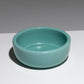 TURQUOISE CERAMIC CIRCULAR CUP, 1950s