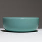 TURQUOISE CERAMIC CIRCULAR CUP, 1950s