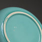 TURQUOISE CERAMIC CIRCULAR CUP, 1950s