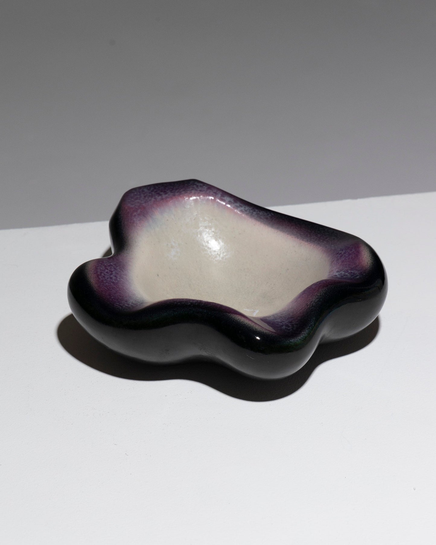 LARGE EARTHENWARE ASHTRAY, POL CHAMBOST, 1960s