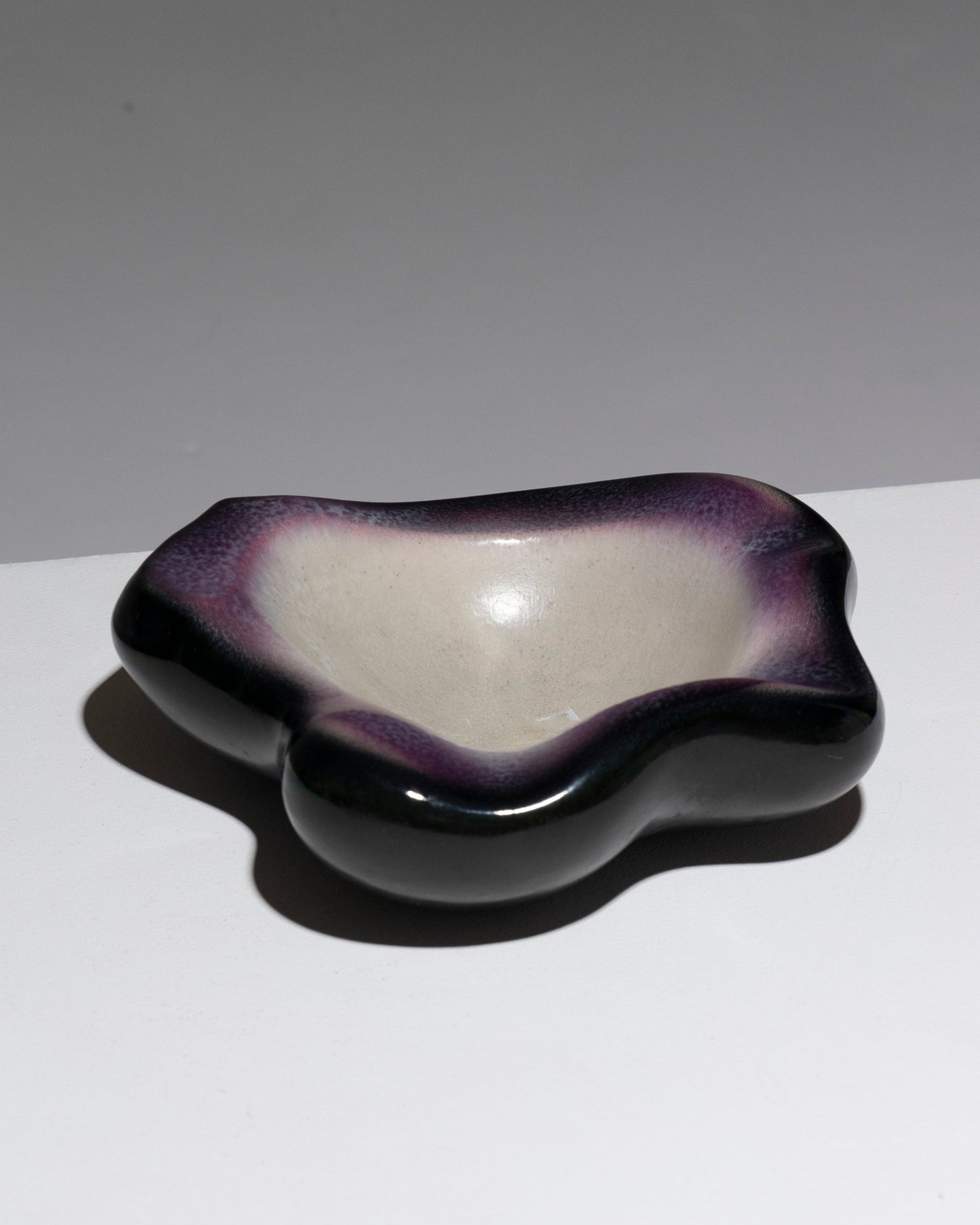 LARGE EARTHENWARE ASHTRAY, POL CHAMBOST, 1960s