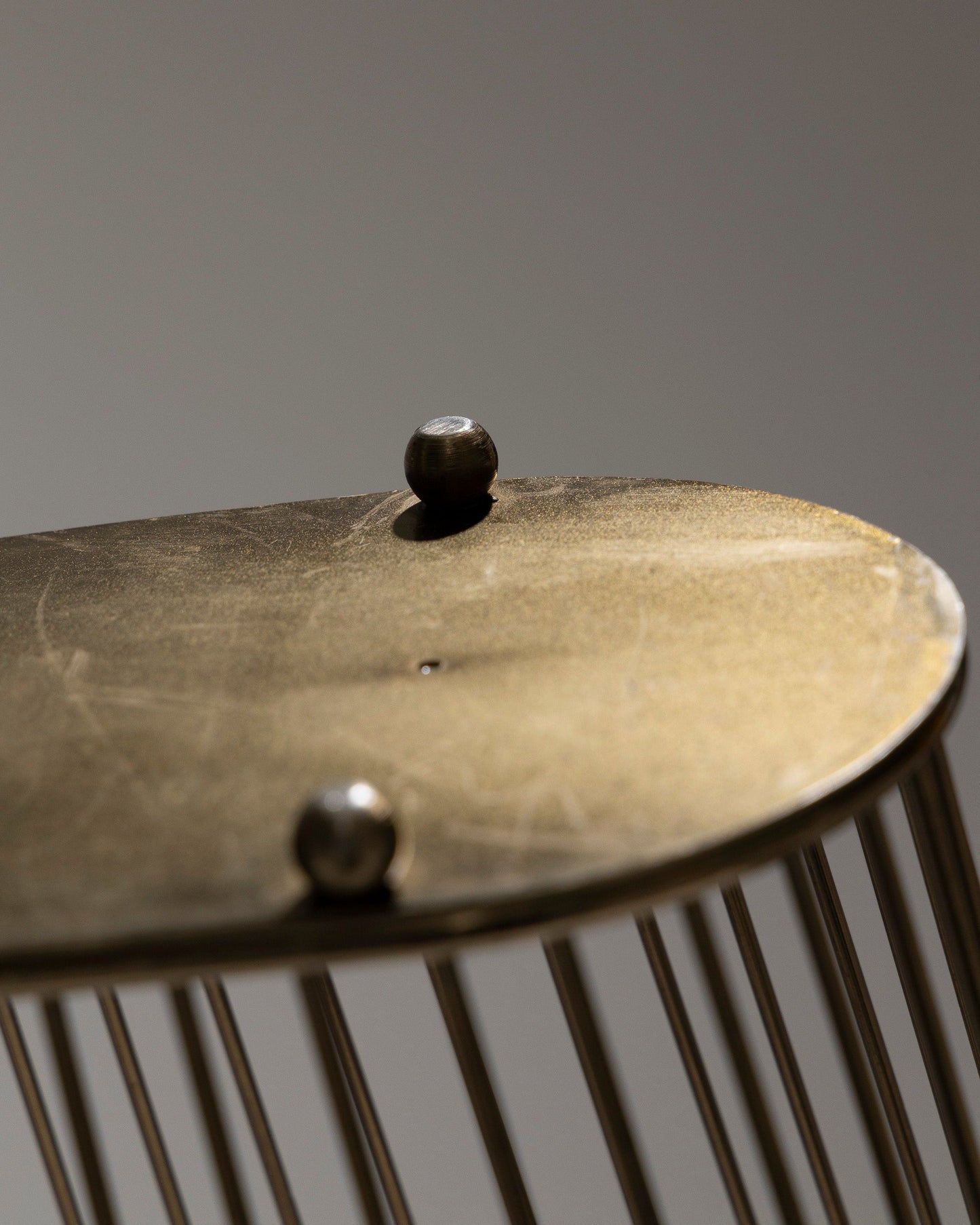 BRASS WASTEWATER BASKET, 1950s