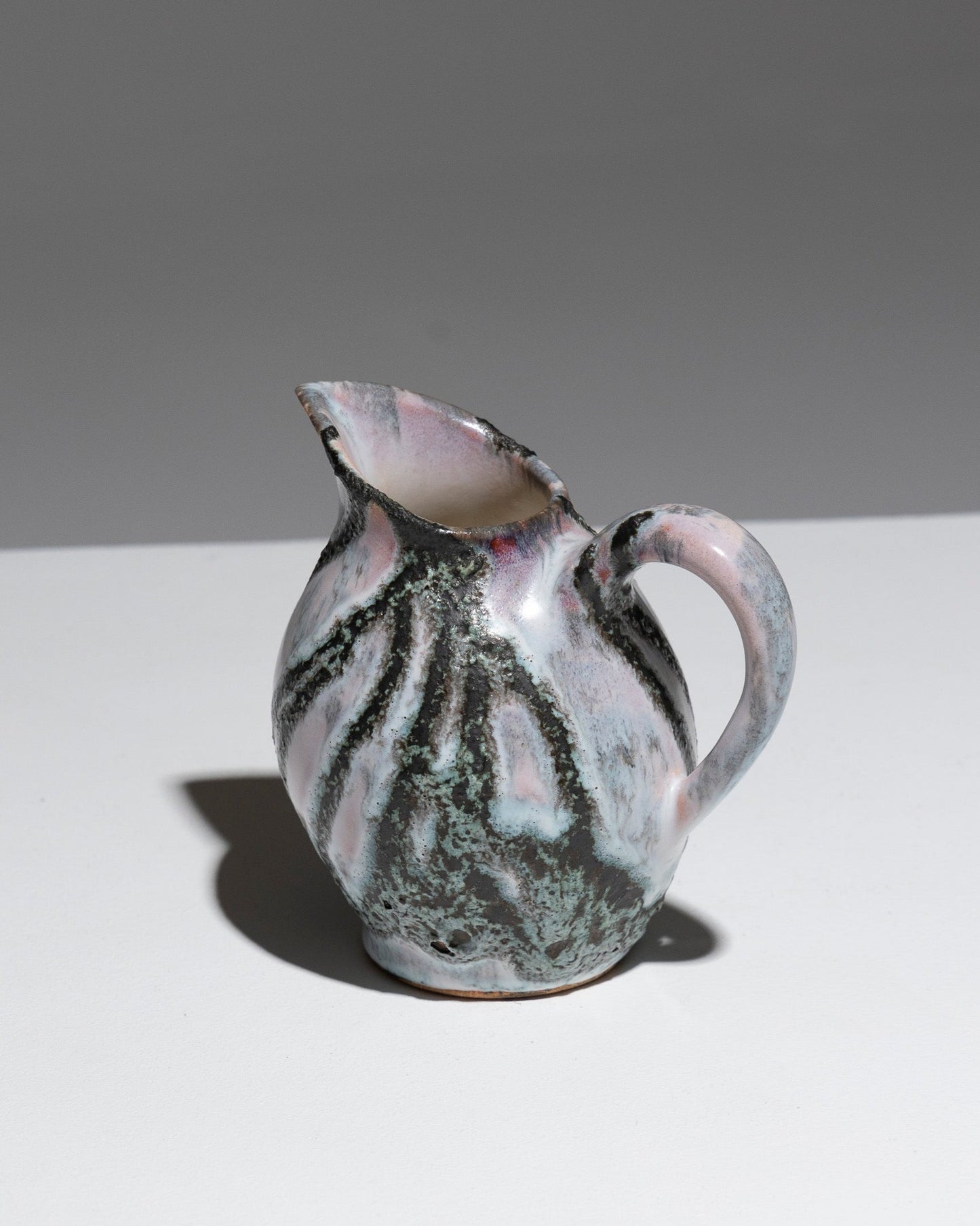 SMALL EARTHENWARE PITCHER, 1950s