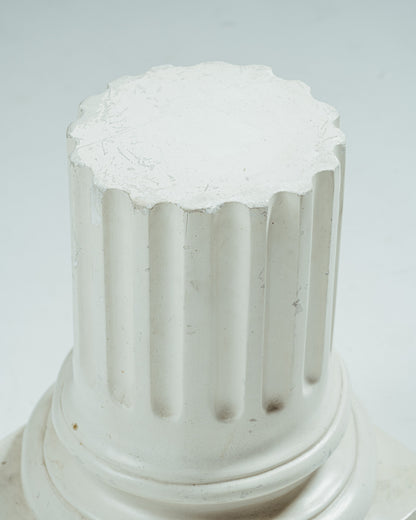 WHITE PLASTER COLUMN, 1940s